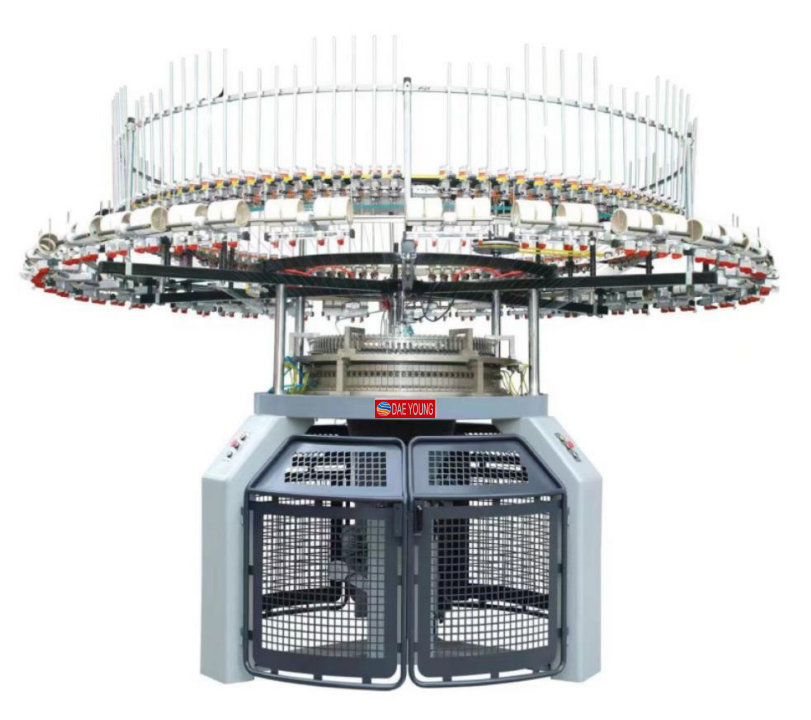 High Speed Single Jersey Lycra Circular Knitting Machine — New Machines from Goyal Global Impex